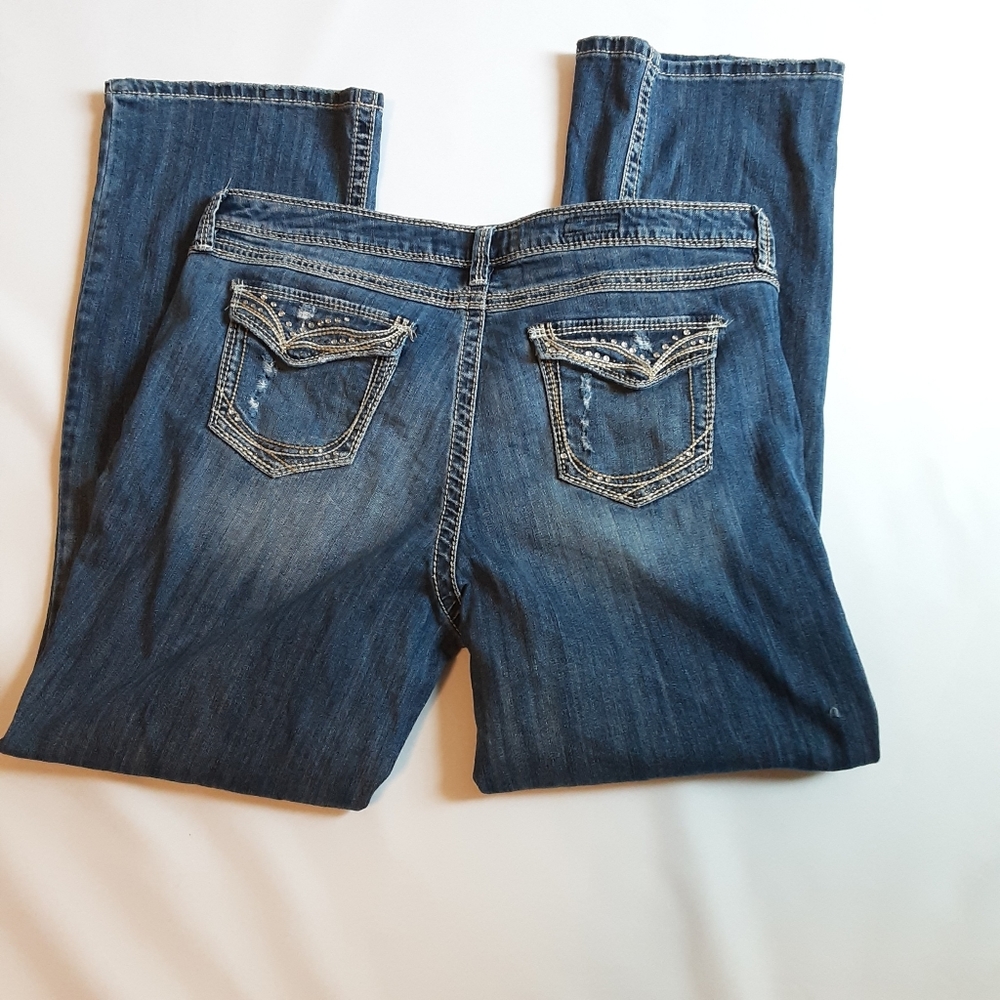 Torrid Destroyed Relaxed Boot Jeans Size 14-16